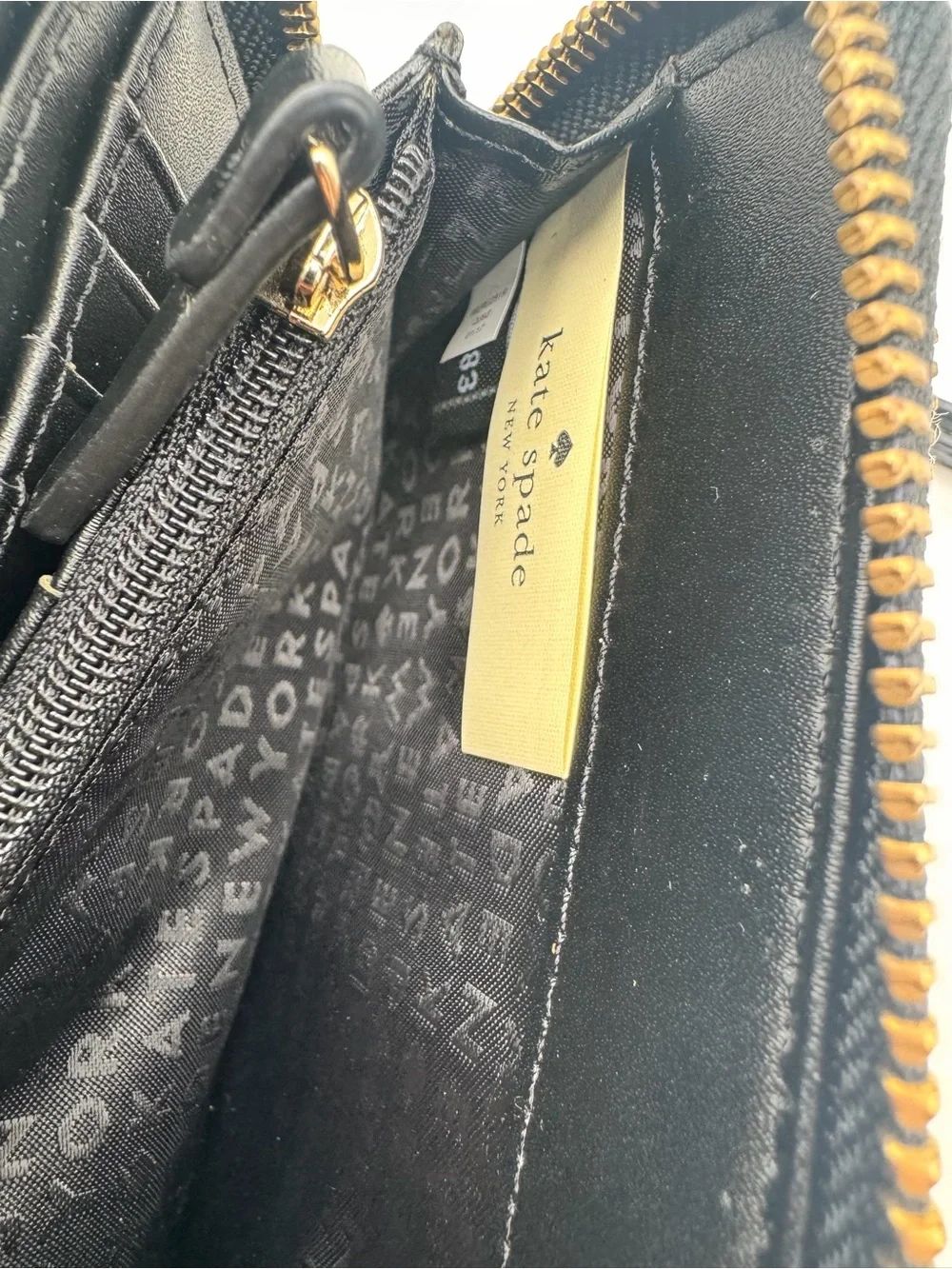 Kate Spade Grove Street Anita Double-Zip Wristlet Wallet